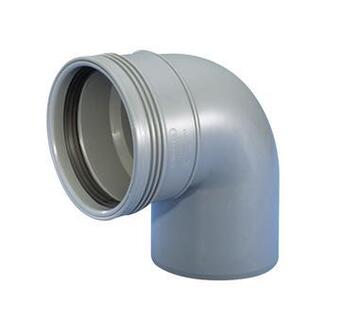 Wafix grå bøjning 75 mm - 90 gr.