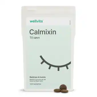 Wellvita calmixin - 120 tabletter - baldrian og humle til din søvn
