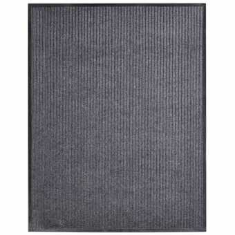 Dørmåtte 120 x 220 cm pvc grå