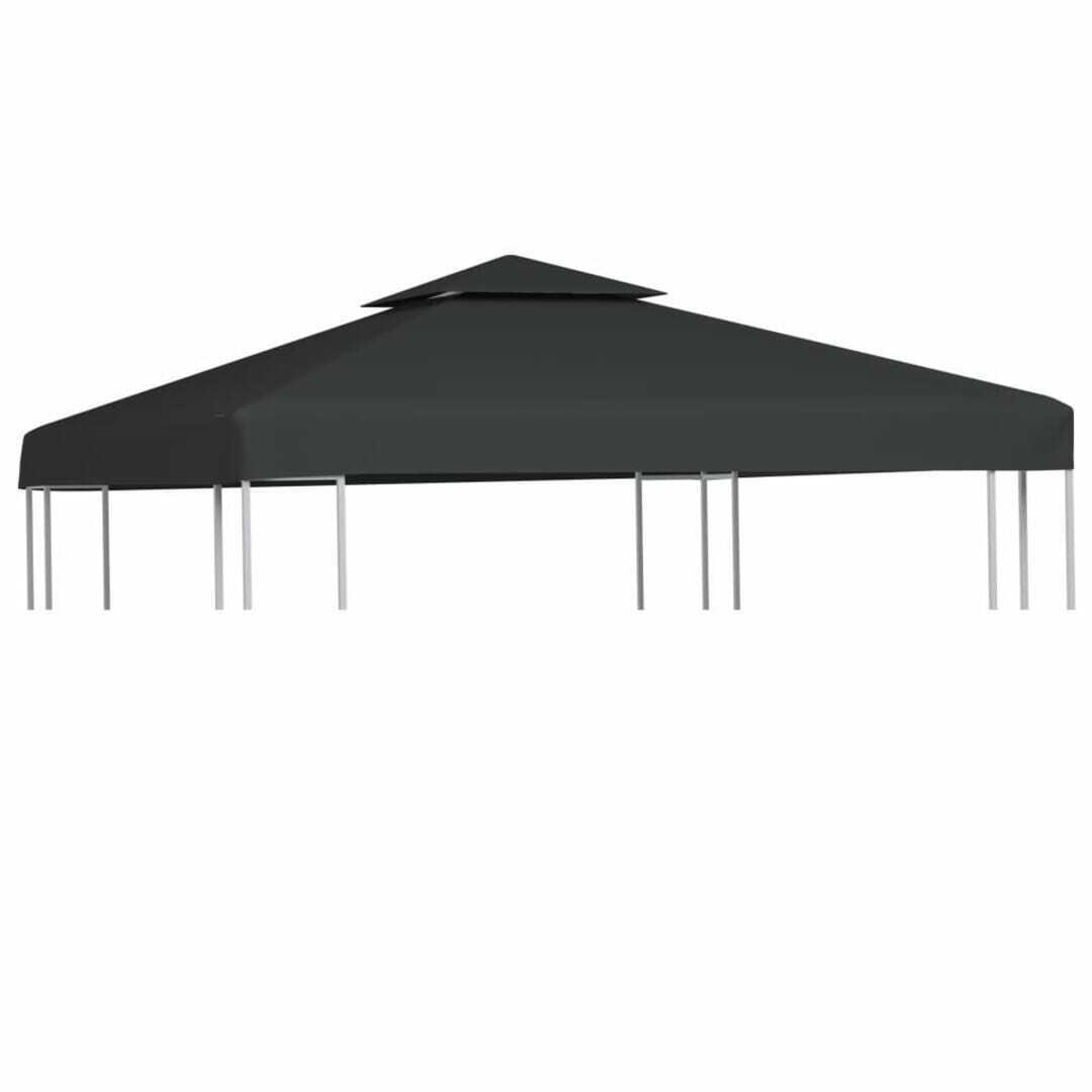 Bolig Center Baldakin til havepavillon 3x3 m 310 g/m² mørkegrå tilbud