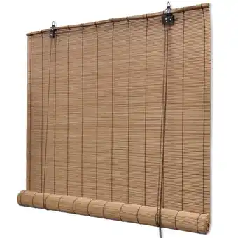 Bolig Center Rullegardin bambus 140 x 220 cm brun tilbud