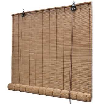 Bolig Center Rullegardin bambus 80 x 220 cm brun tilbud