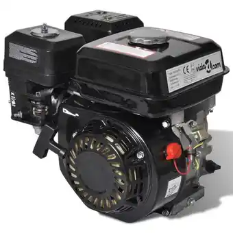 Benzinmotor 6,5 hk 4,8 kw sort