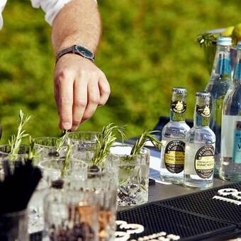 Ginsmagning hos trekantens bartender i kolding