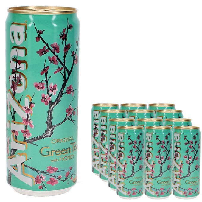 Motatos 12-pak arizona original green tea 330ml tilbud