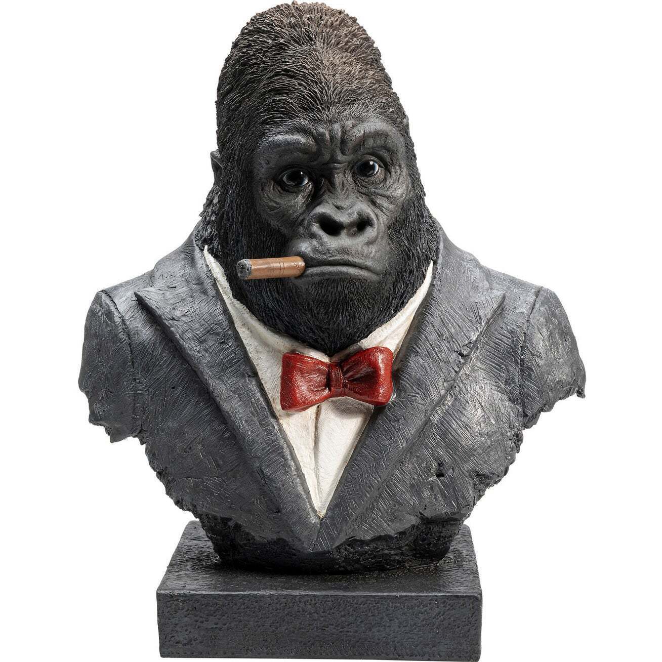 Kare Gorilla med cigar buste tilbud