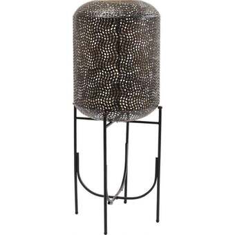 Oasis gulvlampe, sort metal