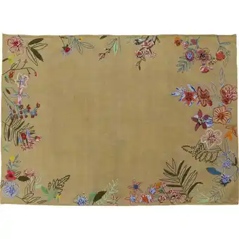 Blomster tæppe 120x180