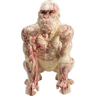Kare Tatoveret gorilla deco figur, 45 cm tilbud