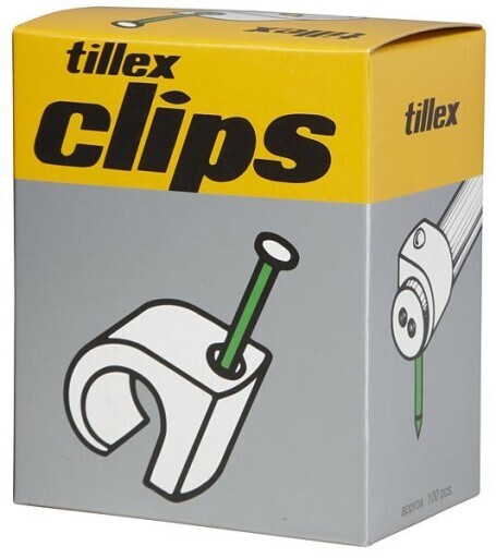 Billigvvs Kabelclips 4-6 mm, rund, natur - 100 stk tilbud