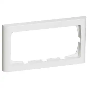 Billigvvs Lk fuga ramme softline 63, 2 modul vandret, hvid tilbud
