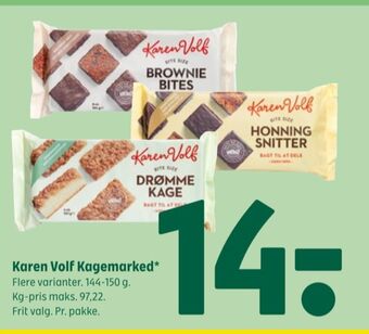 Coop 365 Karen volf kager tilbud