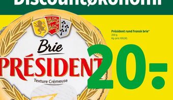 Coop 365 Président brieost tilbud