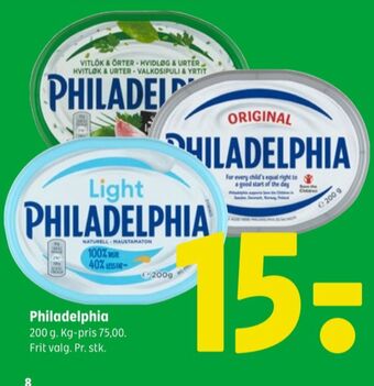Philadelphia flødeost