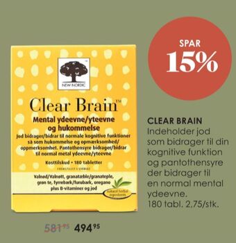 Matas New nordic kosttilskud tilbud