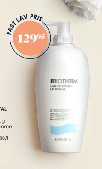 Matas Biotherm bodylotion tilbud