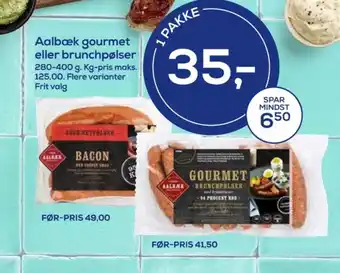 Irma Aalbæk specialiteter pølser tilbud