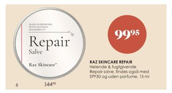 Raz skincare salve