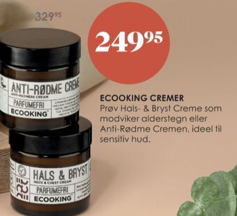 Matas Ecooking creme tilbud