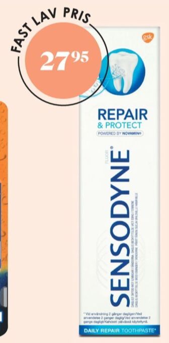 Matas Sensodyne tandpasta tilbud