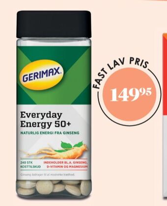 Matas Gerimax kosttilskud tilbud