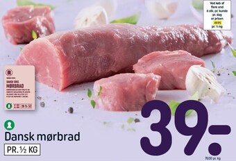 REMA 1000 Dansk mørbrad tilbud