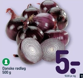 REMA 1000 Danske rødløg tilbud