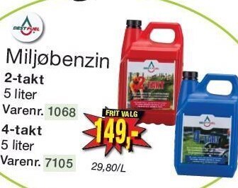Harald Nyborg Best fuel miljøbenzin tilbud