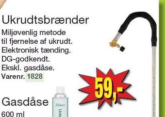 Harald Nyborg Ukrudtsbrænder tilbud
