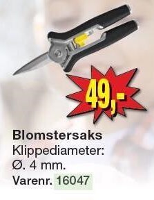 Harald Nyborg Blomstersaks tilbud