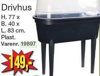 Harald Nyborg Drivhus tilbud