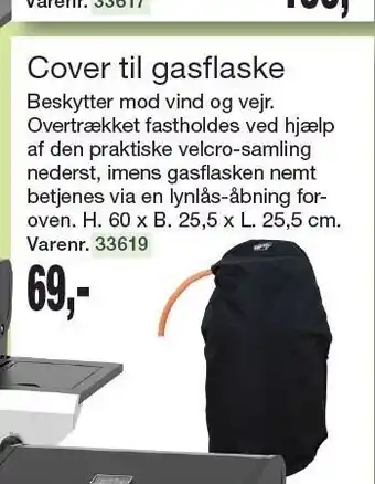 Harald Nyborg Cover til gasflaske tilbud
