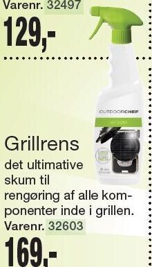 Harald Nyborg Outdoorchef grillrens tilbud