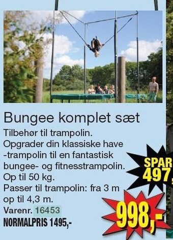 Harald Nyborg Bungee komplet sæt tilbud