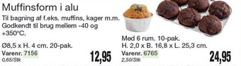 Muffinsform i alu
