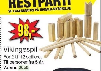 Harald Nyborg Vikingespil tilbud