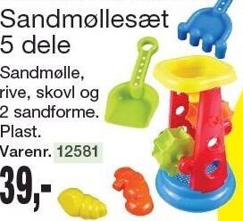 Harald Nyborg Sandmøllesæt 5 dele tilbud