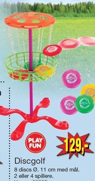 Harald Nyborg Discgolf tilbud