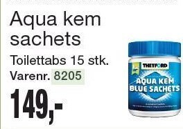 Harald Nyborg Aqua kem sachets tilbud