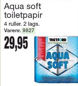 Harald Nyborg Aqua soft toiletpapir tilbud