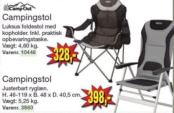 Harald Nyborg Camp out campingstol tilbud