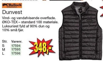 Harald Nyborg Bulloch dunvest tilbud