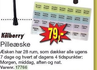 Harald Nyborg Kilberry pilleæske tilbud