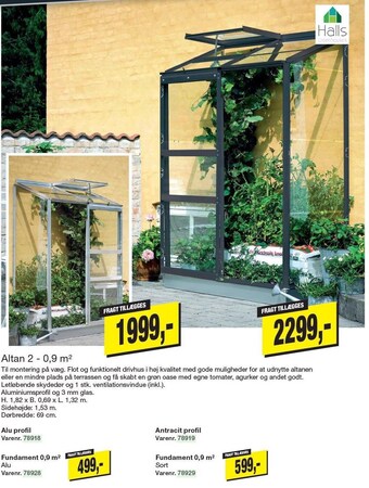 Harald Nyborg Altan 2 - 0,9 m2 tilbud