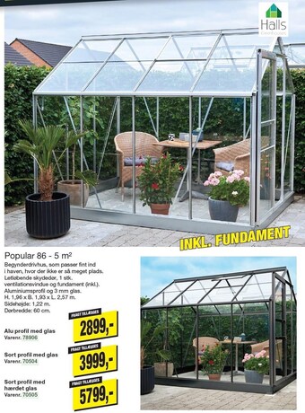 Harald Nyborg Popular 86 - 5 m2 tilbud