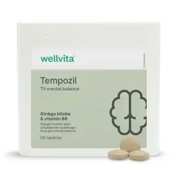 Wellvita tempozil - 60 tabletter - støtte til blodomløbet