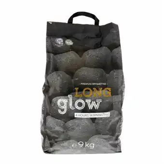 Fleggaard Long glow grill briketter 9 kg. tilbud
