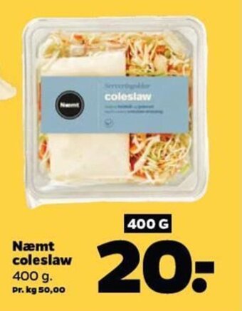 Netto Næmt Coleslaw tilbud