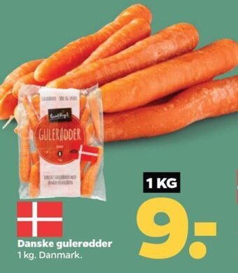 Netto Danske Gulerødder tilbud