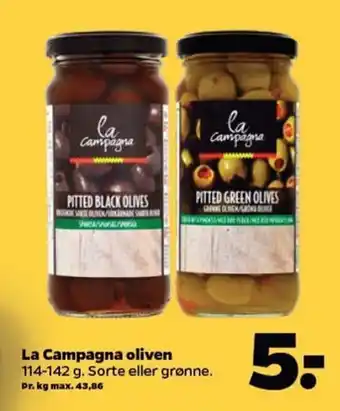Netto La Campagnola Oliven tilbud